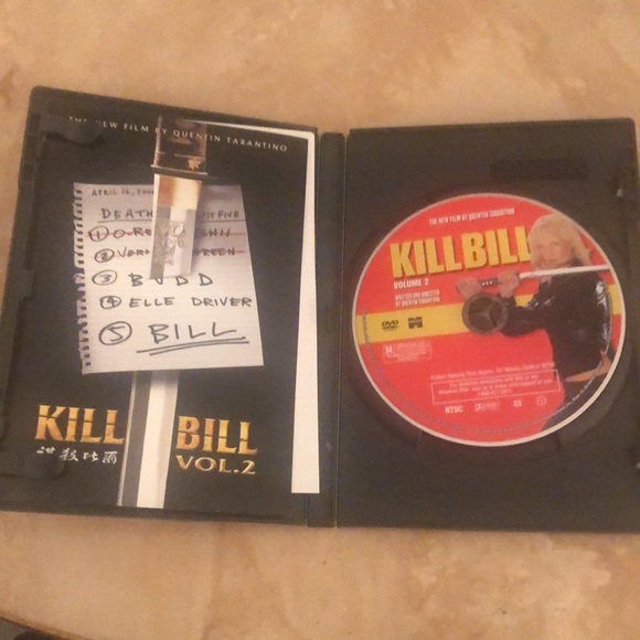 KILL BILL VOLUME 1 & VOLUME 2 DVD BUNDLE - Picture 10 of 11